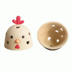 Silicone Egg Cleaner Brush, Silicone Egg Cleaning Brush for Farm Fresh Eggs, Chicken Coop Cleaning Tools, Egg Washer, Chicken Coop Accessories