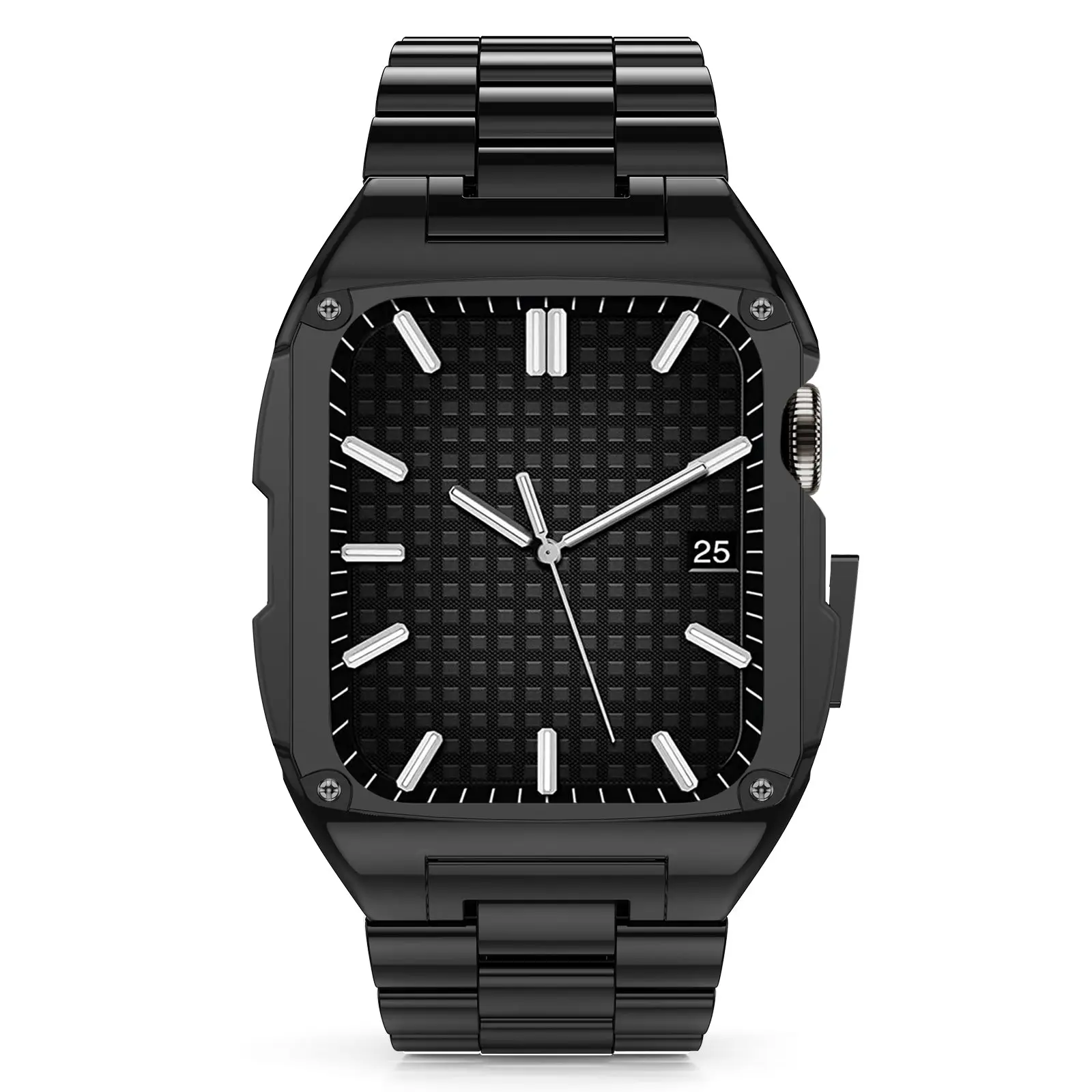 Uni-body wearable metal band for apple watch 45mm and 49mm, Aesthetic, Accessories