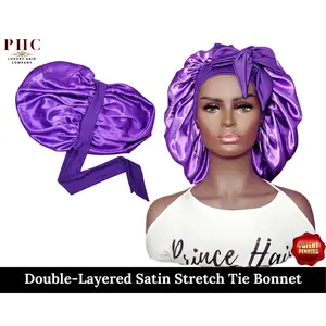 Original Stretch Tie Satin Bonnet