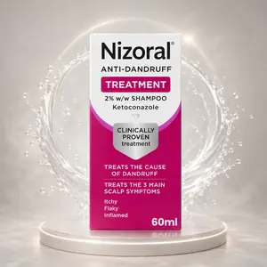 Nizoral Scalp Care Shampoo 60ml – Deep Cleansing Formula for Flaky & Oily Scalp