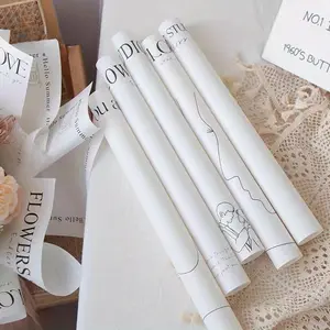 10pcs wrapping paper simple web red paper flower bag Flower paper snacks flower bouquet diy materials Flower wrapping paper Christmas Valentine Spring Festival 45*30cm