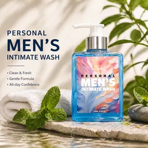 Men's Intimate Wash 246ml – Removes Odor & Keeps Fresh All Day – Soothes Skin with Vitamin B5 – Protects Sensitive Private Areas – Gentle Daily Cleanser for Men – Unique Formula for Intimate Hygiene