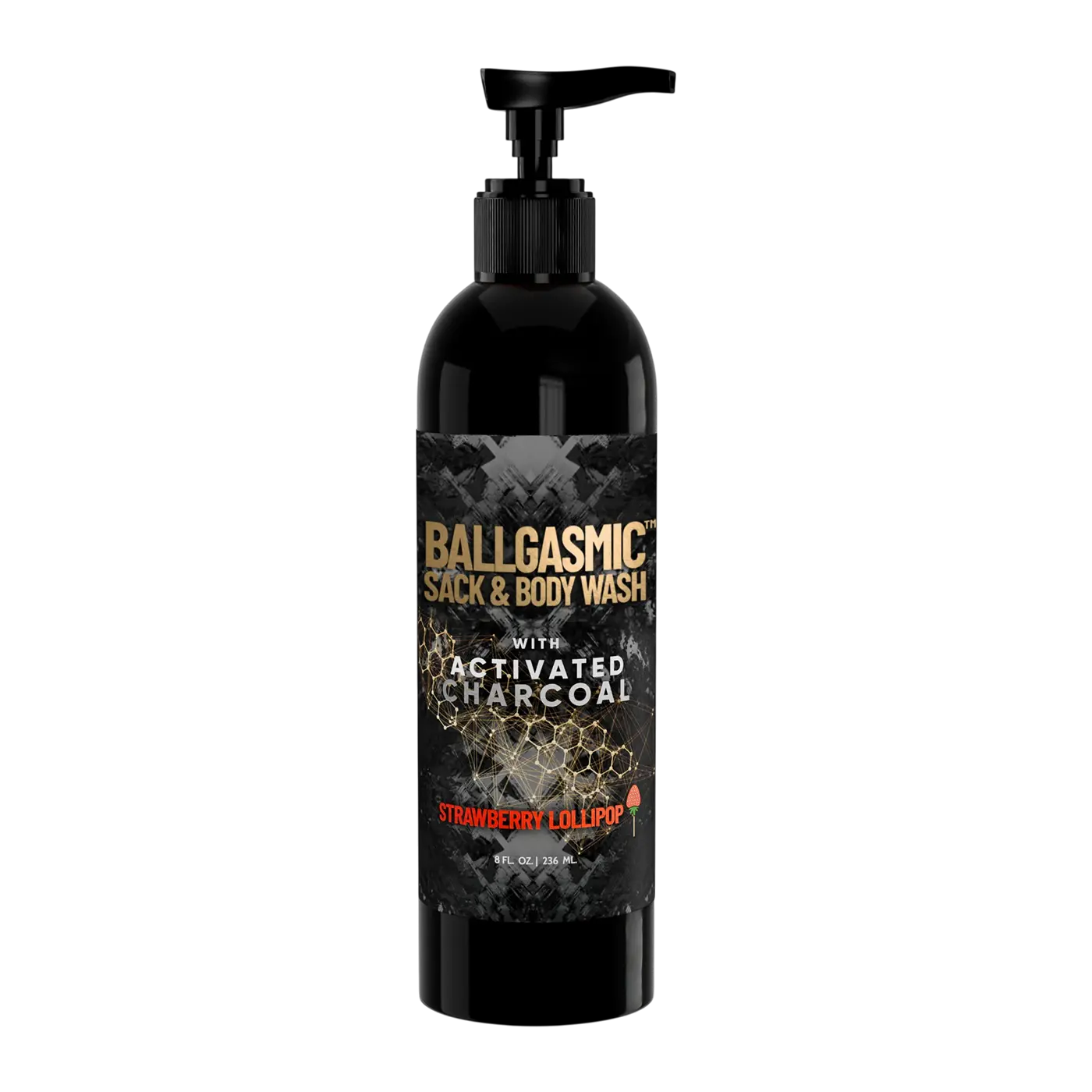 BallGasmic- Men's Balls & Body Wash with Activated Charcoal