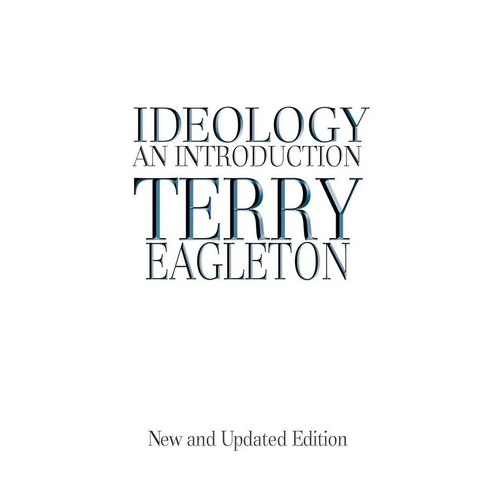 USED Book - Ideology: An Introduction by Eagleton, Terry (Paperback) - english