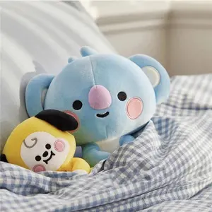 Plush Toy Tata Koay Shooky Mang Cooky Cartoon Animal Backpack Key Mobile Phone Pendant Office Relaxation Toys Friend Gift