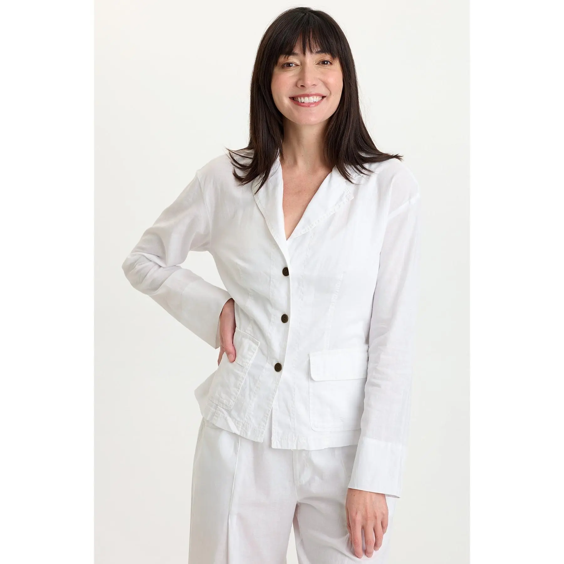 Madai Cotton Linen Jacket