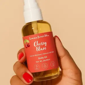 Body Gloss Oil for Comfortable Body Care 2oz