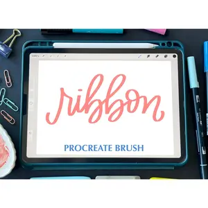 HLD Ribbon Procreate Brush