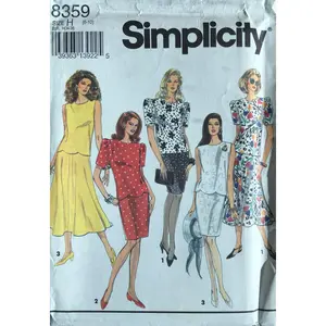 Simplicity 8359 Sewing Pattern (Vintage) UNCUT