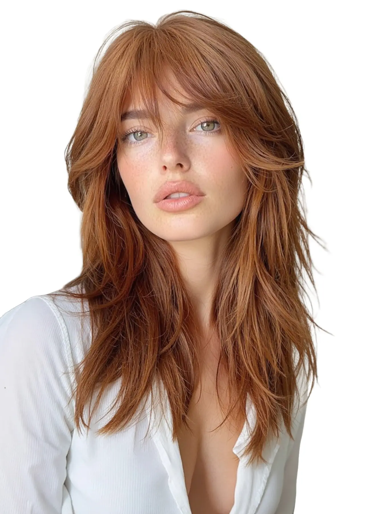18 Inch Women Synthetic Adjustable Wig, Medium Length Wavy Hair, Machine Made High Quality Fiber, Suitable for Daily Wear & Special Occasions, Synthetic Material Wigs