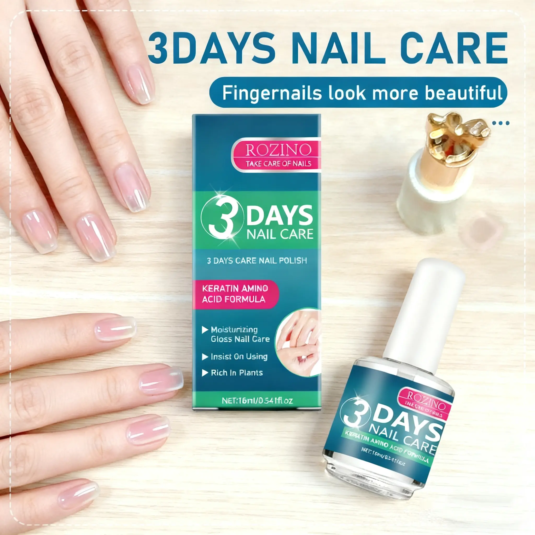 Nourishing and brightening nail care oil Nourishing and brightening nail care oil