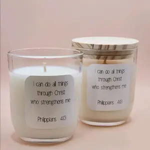 Bible Verse Soy Candle