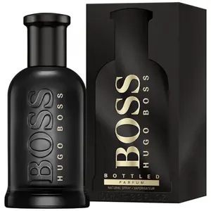 HUGO BOSS Boss Bottled Parfum - Luxurious Men's Aromatic Citrusy EDP Perfume Spray, Cedar Leather Scent, Spray-On Men's Fragrance, 3.3/3.4 oz, New in Box
