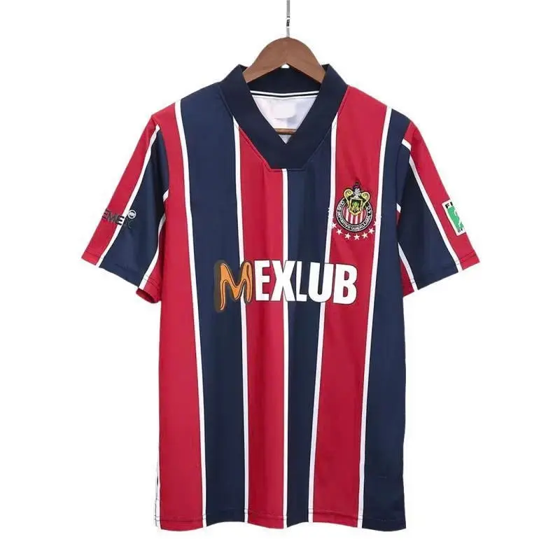 Retro Chivas Guadalajara 2003/04 Home Soccer Jersey | Vintage Y2K Style Mexico Football Shirt | Unisex Match Day Fan Athletic Top