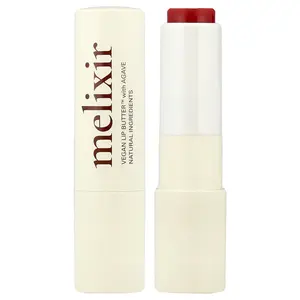 Melixir Vegan Lip Butter™ with Agave, 03 Red Velvet, 0.13 oz (3.9 g)