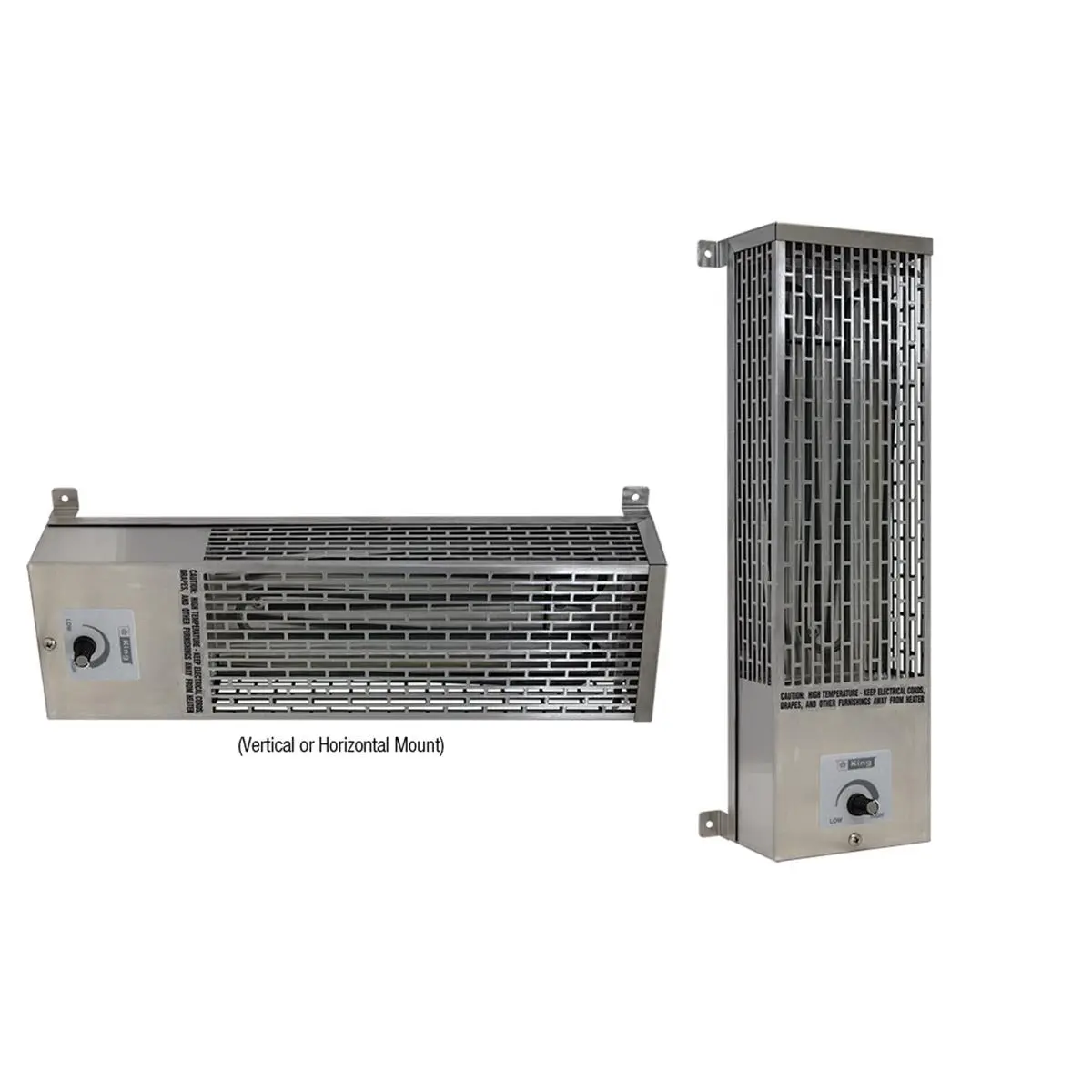 212 MAIN Stainless Steel Pumphouse Heater Radiator - 120V, 1000W, Freeze Guard, Thermostatic Control Automatic Heating System, Horizontal or Vertical Mount, Meets ASSE-1060 Requirements