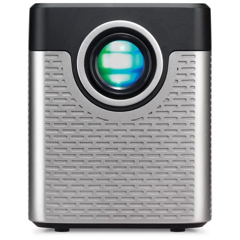 212 MAIN GPX Portable Wireless Bluetooth Mini Projector - Black & Gray, Space-Saver Design, Built-In Audio, USB Port, HDMI Ports, Multi-Screen Type Compatible