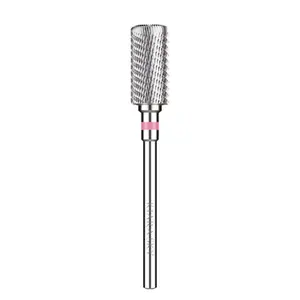 Fine Safety Removal Bit Kiara Sky - Metal Carbide Nail Art Tool for Gel Polish & Manicure with X-Cut Design