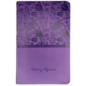 Custom KJV Purple Standard Size Holy Bible Large Print with Index Tabs - Tiktok