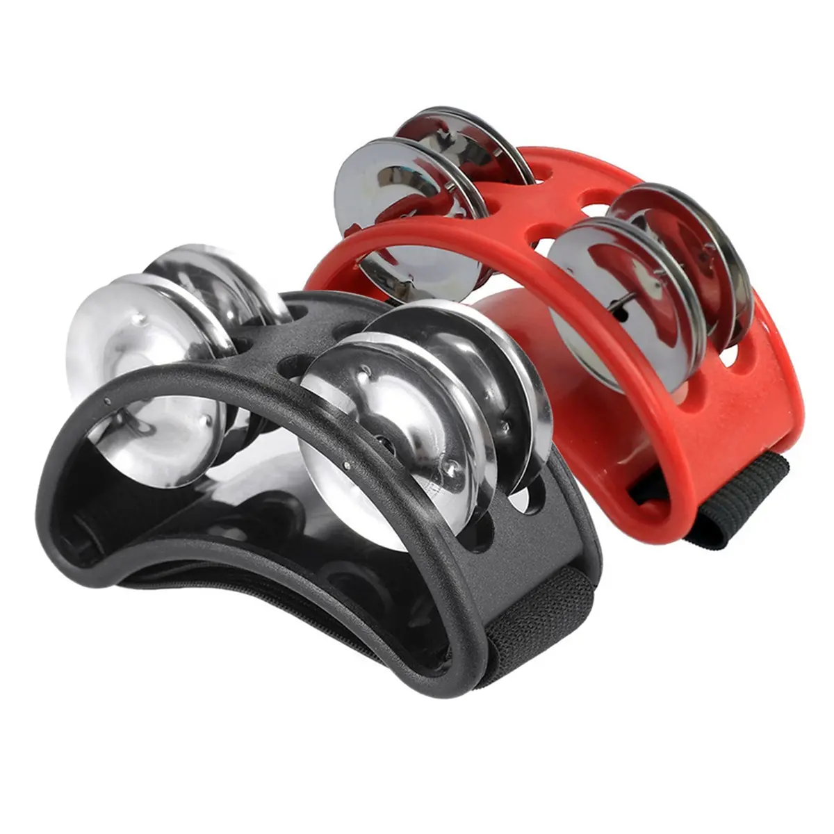 2 pieces (black + red)