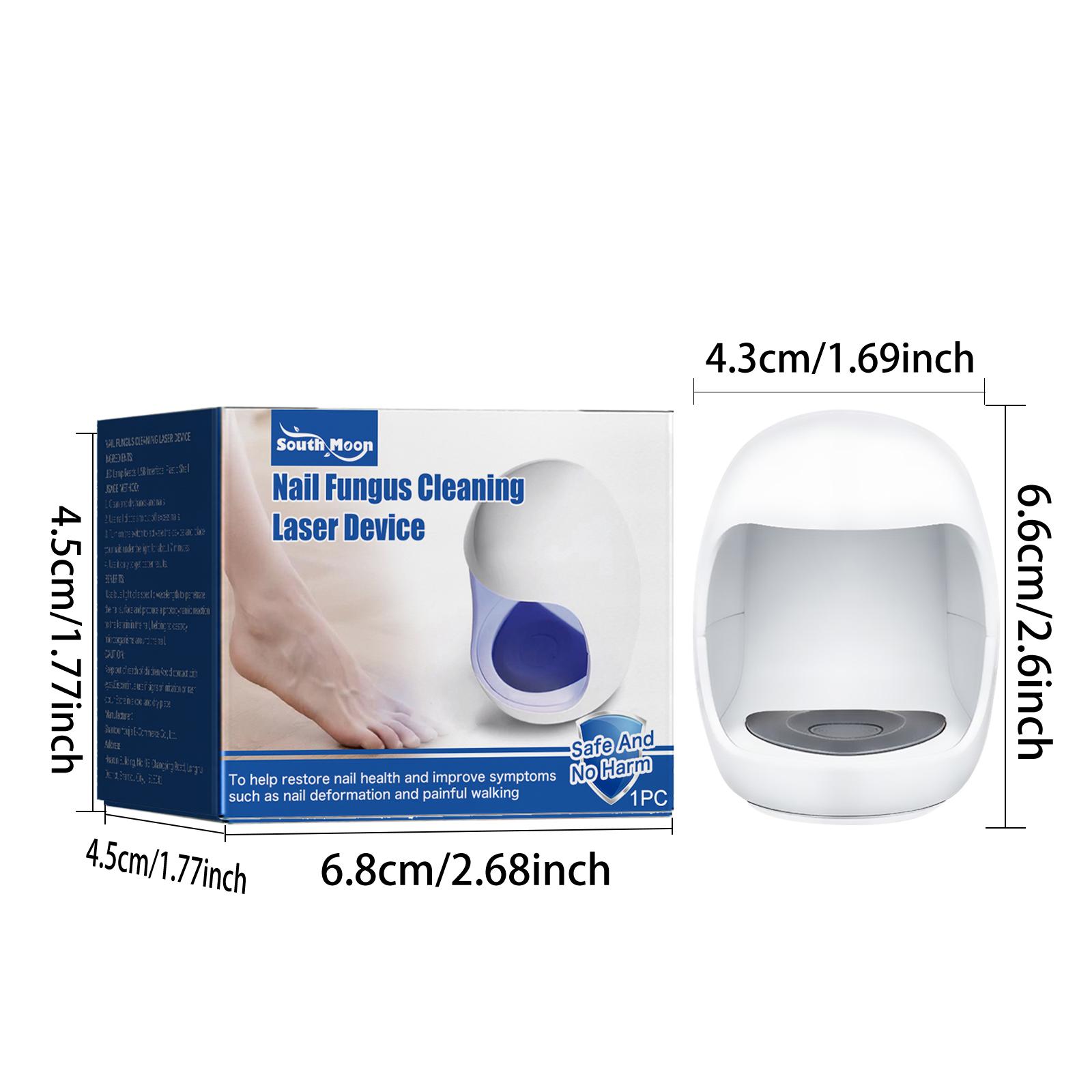 South Moon Nail Care Phototherapy Device, Repair Hands And Feet Gray Nails Yellow Ingrown Nail Soft Nail Care