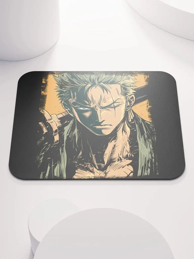 One Piece – Roronoa Zoro "Steel Resolve" Mousepad