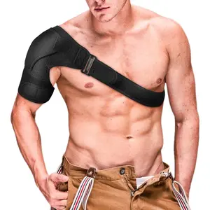 Sports Shoulder Pads Adjustable Single Shoulder Strap Protector Outdoor Fitness Basketball Badminton Shoulder Pads Shoulder Pads  Support