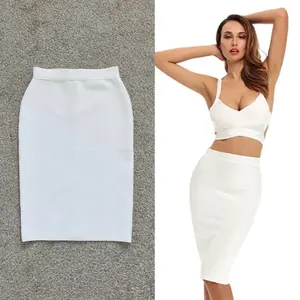 High quality sexy bandage midi skirt -new