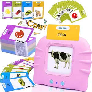 English & Spanish Bilingual Talking Flash CardsToy for Kidswith 224 Sight Words -EducationalLanguage Learning Toylanguage development