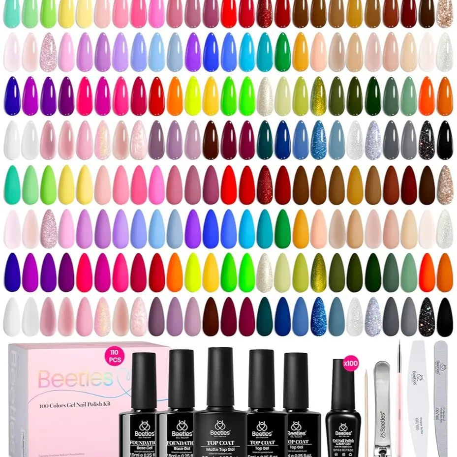 100 Colors Gel Nail Polish-A