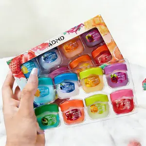 8pcs Fruit-Flavor Lip Balm Gift Set Natural Moisturizing Long-Lasting Hydration Assorted Fruit Scents Portable Boxed Design Ultimate Lip Care Set with Organic Ingredients and Vitamin E