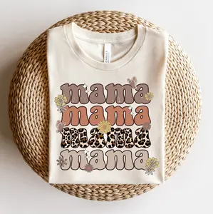 Mama Retro T-Shirt, Mama Shirt, Womenswear Cotton Top Tshirt, Gift For Fan, Gift For Her, Gift For Him