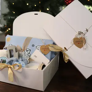 BURR BOX️!: Ready to Gift! Burr Basket! Cozy crewneck, handmade sugar cookie scented candle, elegant bow earrings, fuzzy socks, fuzzy scrunchies, hair clip, & festive stickers! Perfect Cozy Ready to Gift idea! christmas baskets