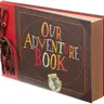 Scrapbook Photo Album,Our Adventure Book Scrapbook, Embossed Words Hard Cover Movie Up Travel Scrapbook for Anniversary, Wedding, Travelling, Baby Shower, etc (Adventure Book)