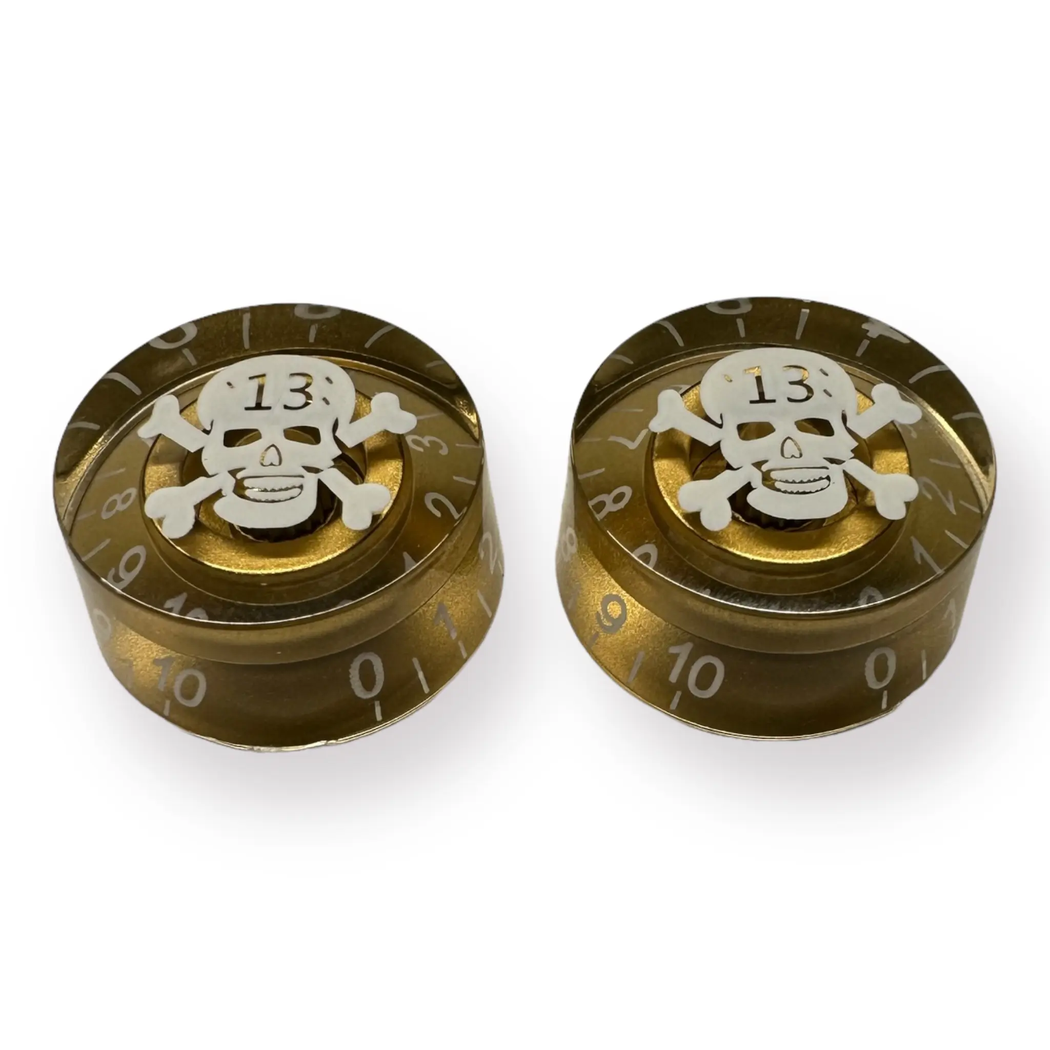 AxLabs Speed Knobs with Skull Graphic - 18 Spline (Set of 2)