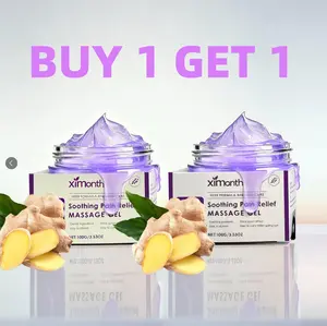 Purple Gel Pain Relief/Joint Care Gel Knee forSevere Knee Arthritis Pain Relief and RelieveShoulder/Neck Muscle Pain,Body Care MassageCream Gel/Healthcare body oil massage gel daily care Treatment Therapeutic relief massage gel joint relief gel Wellness