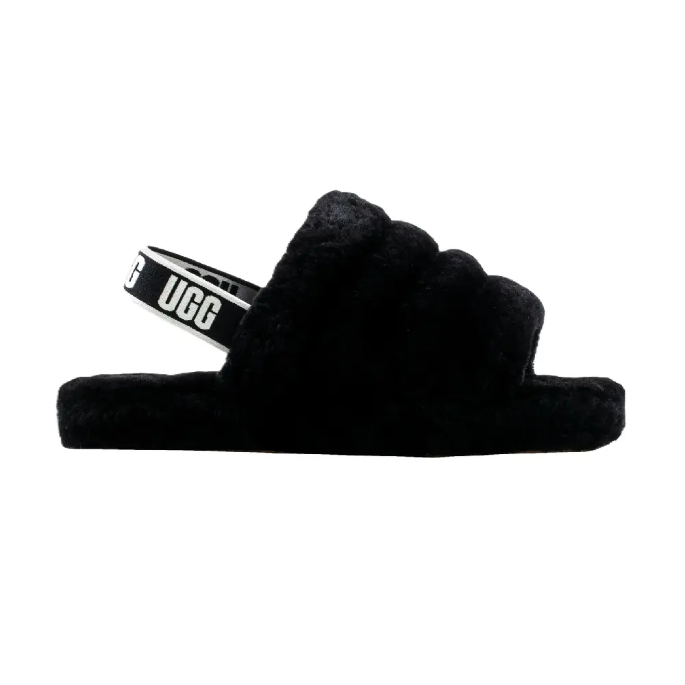 UGG Fluff Yeah Slide Black (1098494K-BLK)