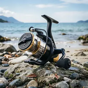 SVIDA Spinning Fishing Reel - 22LBs Max Drag, 5.2:1 Gear Ratio - Lightweight Ultra Smooth Powerful Saltwater or Freshwater Spinning Fishing Reel,7000 Series