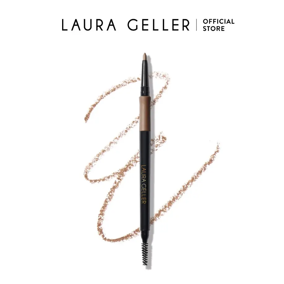 Laura Geller INKcredible Waterproof Brow Pencil - Original Design, Durable and Convenient for Everyday Use