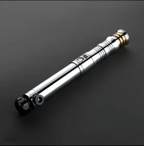 MightyBeanz Metal Handle Darth Revan Lightsaber 92cm PC Blade App Controlled Role Playing Outdoor Sports Dueling Toy with Custom Soundboard Pixel FX Sword Durable Steel