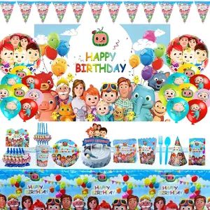 Party Favor Birthday Decorations Party Supplies Paper Plates Cups Tablecloths Napkins Cake Topper
