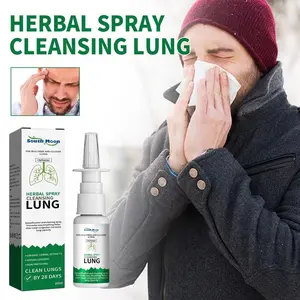 Herbal Lung & Nasal Relief Spray - Fast-Acting Formula for Runny Nose, Congestion & Sinus Discomfort | Natural Cleansing Solution (TikTok Viral)