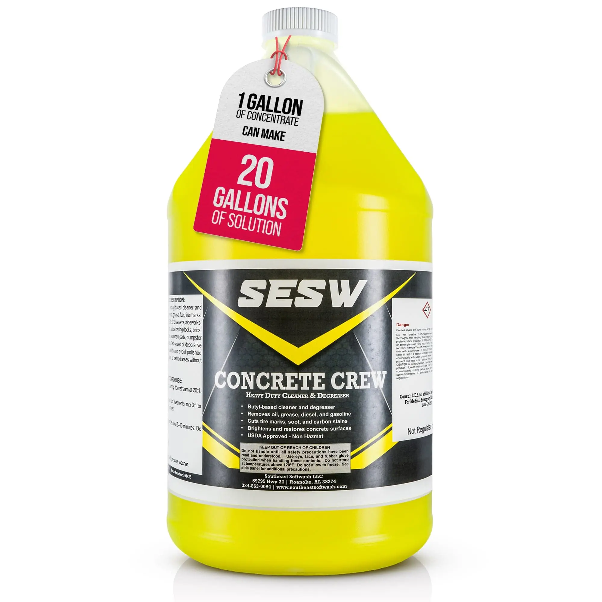 Concrete Crew™ Cleaner & Degreaser – Power, Speed, and Savings in One Formula