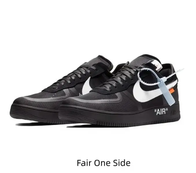 All-Black White Accent Platform Skate Shoes Low Cut Casual Trainers Contrast Side Graphic Orange Mini Label Cushioned Midsole Trend Urban Hip Hop Footwear