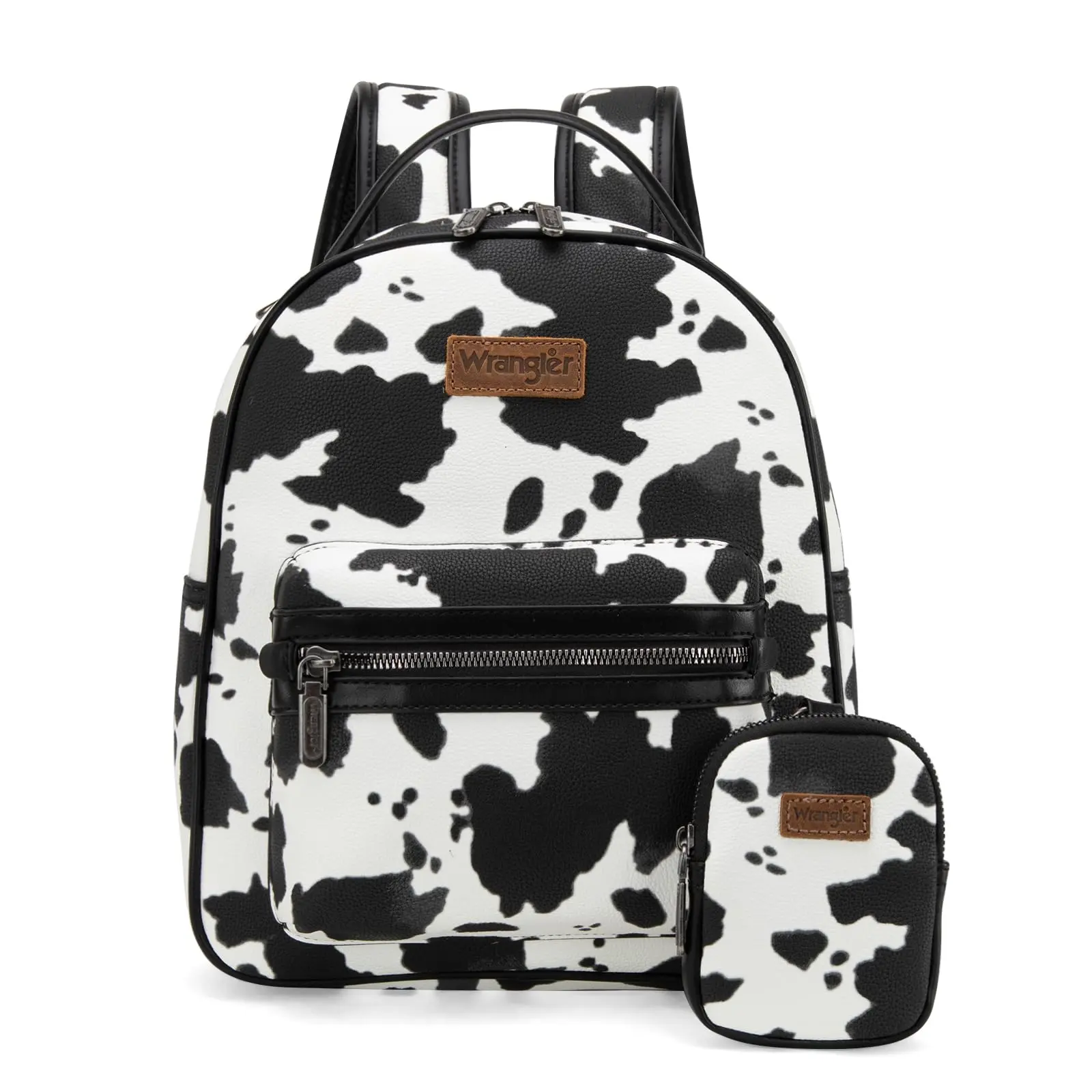 Medium Allover Cow Print Black