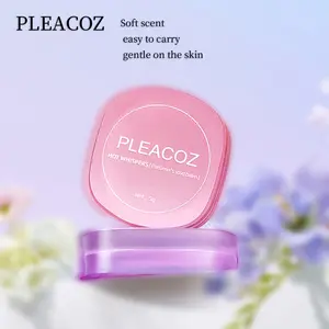 PLEACOZ Solid Perfume for Women – Portable Solid Fragrance, Long-Lasting, Natural, Non-Greasy, Gift-Ready Cosmetic Scented Floral Woody Musk