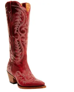 Durango Women's Women'S Crush Tall Western Boot Snip Toe - Drd0472-Red