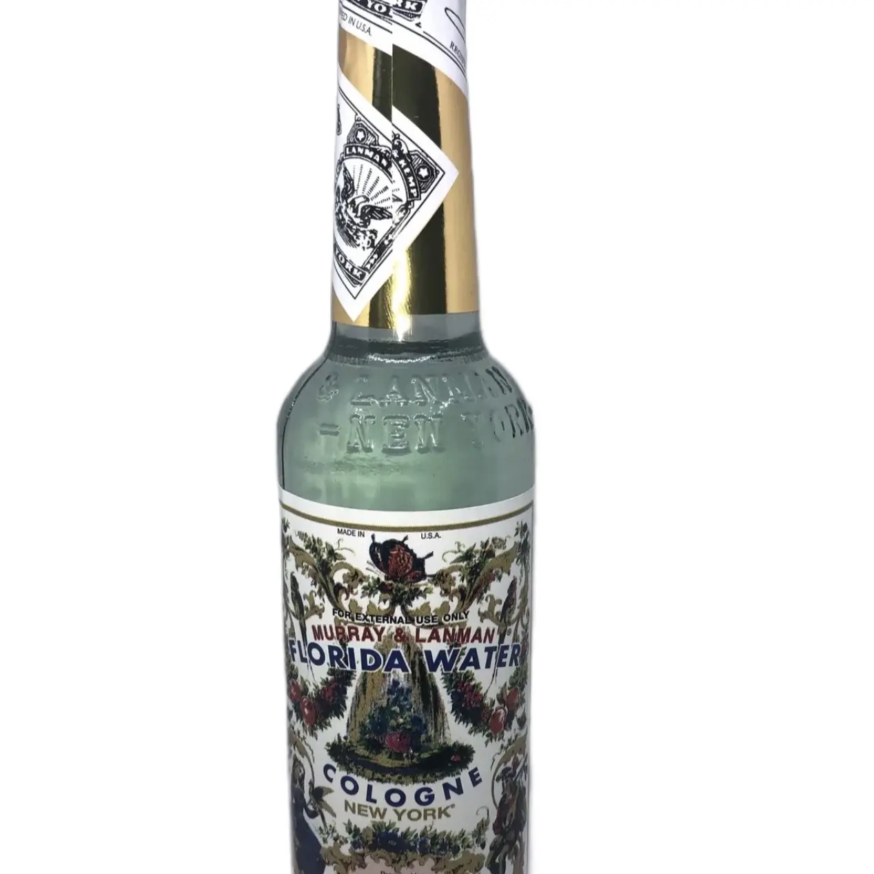 Murray & Lanman Florida Water (Agua de Florida) Unisex Adults' Liquid Cologne, Crisp Minty Fresh Scent, 7.5 fl oz Single Item, Meditation Aid for Spiritual Cleanse & Personal Refreshment, Edc