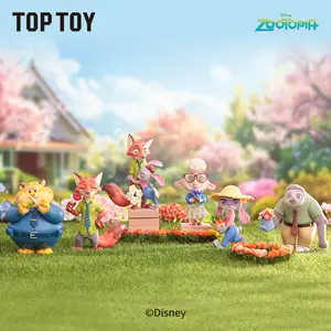 【TOPTOY】 Zootopia Flower World Series Figures Blind Box-Perfect Thanksgiving Gift, Unique HolidayHome & Office Decorations