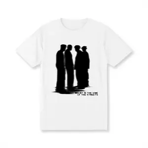 Street Atmosphere Virtual Shadow Characters Shadow Graphic Cotton T-Shirt, grunge scene tapout goth amity affliction style clothes, Unisex T-shirt